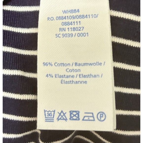 Boden Womens 10R Blue Striped Midi Cotton Dress‎ - Picture 6 of 10